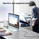Кабель для принтера Ugreen US135 USB 2.0 Type-A - Type-B 480 Мбит/с ферритовый фильтр позолоченные контакты 3 м Черный (10351) - изображение 9