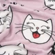 Плед Ardesto Flannel Котики ART0132PB 160х200 см - зображення 4