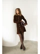 Платье Lunalong Larionoff 42-46 коричневый ( Lunalong_brown) - изображение 7
