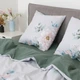 Постельное белье Isleep. Ранфорс 25414 простынь на резинке-Двуспальный-160х200х25 - изображение 3