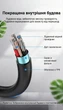 Кабель Vention USB-C - Mini USB 2.0 2 А 480 Мбит/с 1 м Черный (COWBF) - изображение 7