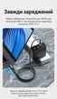Кабель Vention USB-C - USB-C PD 100W 5A LED-дисплей E-Marker 1.2 м Чорний (TAYBAV) - зображення 5