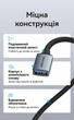Кабель-удлинитель Vention USB 3.0 1 м 5 Гбит/с хлопковая оплетка Серый (CBLHF) - изображение 7