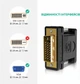 Перехідник Ugreen DVI-I 24+5 - VGA 1080P 60Hz Чорний (20122) - зображення 7
