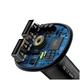 FM-трансмітер McDodo Bluetooth із зарядкою 2.1A для автомобіля чорний - зображення 5