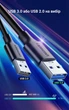 Кабель Ugreen US184 USB 3.0 - Type-C 3 А 5 Гбіт/с QC 3.0 0.25 м Чорний (20880) - зображення 14
