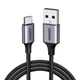Кабель Ugreen US288 USB-A - USB-C 3A QC 3.0 CarPlay 0.5 м Черный (60125) - изображение 1