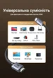 Кабель Ugreen HD171 HDMI 2.1 2 м 48 Гбіт/с 8K 60Hz, 4K 240Hz, HDR10+, eARC, нейлон Чорний (25910) - зображення 6