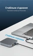 Кабель Vention USB 3.0 Type-A 2 м 5 Гбіт/с 2 А бавовняне обплетення Сірий (CTSHH) - зображення 5