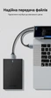 Кабель Vention USB 3.0 AM-AM 0.5 м 5 Гбит/с 2 А хлопковая оплетка Серый (CTSHD) - изображение 6