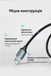 Кабель Vention USB 3.0 AM-AM 0.5 м 5 Гбит/с 2 А хлопковая оплетка Серый (CTSHD) - изображение 8