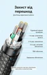 Кабель для принтера Vention USB 2.0 USB-A - USB-B 1.5 м бавовняне обплетення алюмінієвий корпус Сірий (CTTHG) - зображення 7