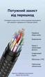 Кабель-подовжувач Vention USB 3.2 Gen 2 USB-C 1 м PD 100W 4K 60Hz 10 Гбіт/с Білий (TRFWF) - зображення 9