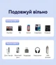 Кабель-подовжувач Vention USB-C 3.2 Gen 2 PD 100W 10 Гбіт/с 4K 60Hz 0.5 м Чорний (TRFBD) - зображення 12