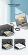 Кабель для принтера Vention USB 2.0 USB-A - USB-B 8 м екранований в обплетенні Сірий (CTTHK) - зображення 3