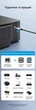 Кабель для принтера Vention USB 2.0 USB-A - USB-B 480 Мбит/с 1 м хлопковая оплетка Серый (CTTHF) - изображение 9