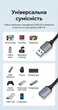 Кабель-удлинитель Vention USB 3.0 AM-AF 5 Гбит/с хлопковая оплетка 0.5 м Серый (CBLHD) - изображение 8