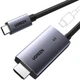 Кабель Ugreen CM675 USB-C > HDMI 2.0 4K 60Hz HDR PD 100W 2 м Сірий (65020) - зображення 1