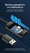 Активный удлинитель Vention USB 2.0 AM-AF 30 м 3 усилителя + питание USB-C Черный (CBKBT) - изображение 3