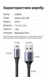 Кабель Ugreen US375 USB 2.0 - Mini USB 3 м нейлонове обплетення Чорний (80797) - зображення 10