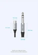 Аудиокабель Vention USB-C > Jack 6.35 мм 1 м Черный, встроенный ЦАП (DAC), 16 бит 48 кГц (BIJHF) - изображение 12