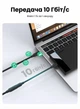 Кабель-подовжувач Ugreen US353 USB-C 3.2 Gen 2 PD 100W 10 Гбіт/с 4K 60Гц 1 м Чорний (10387) - зображення 7