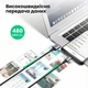Кабель Ugreen US290 USB 2.0 - Micro USB 2.4 A QC 2.0 нейлоновый 0.5 м Серебристый (60145) - изображение 5