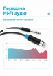 Аудиокабель Vention Jack 6.35 мм TRS - XLR Female Балансный двойное экранирование 1 м Черный (BBEBF) - изображение 3