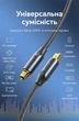 Кабель Vention Optical Toslink (S/PDIF) 1 м Hi-Fi 5.1, позолоченные коннекторы, хлопковая оплетка Черный (BAVBF) - изображение 7