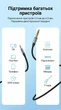 Аудіокабель Vention Mini Jack 3.5 мм - Jack 6.35 мм 1.5 м TRS, Hi-Fi, бавовняне обплетення Сірий (BAUHG) - зображення 5