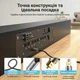 Оптический аудиокабель Vention Toslink - Toslink 1.5 м S/PDIF Hi-Fi 5.1 нейлоновая оплетка Серый (BAVHG) - изображение 4
