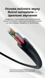 Аудио-сплиттер Ugreen AV141 Jack 3.5 мм 20 см на микрофон и наушники, позолоченные контакты Черный (30620) - изображение 5