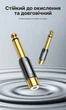 Аудиопереходник Ugreen AV169 Jack 6.35 мм - RCA Hi-Fi позолоченные контакты Золотистый (80731) - изображение 7