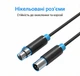 Кабель-подовжувач Vention XLR Male - XLR Female 2 м Чорний, балансний, екранований, луджена мідь (BBFBH) - зображення 7