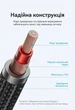 Кабель Vention Jack 6.35 мм TS 5 м Сірий, кутовий, бавовняне обплетення (BKEHJ) - зображення 5