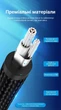 Аудиокабель Vention Jack 6.35 мм - Jack 6.35 мм TS Mono 0.5 м хлопковая оплетка Серый (BASHD) - изображение 5