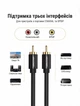 Кабель Vention Coaxial RCA - RCA 1.5 м S/PDIF, Hi-Fi, Video Черный (VAB-R09-B150) - изображение 4