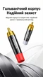 Коннектор RCA Ugreen AV203 папа под пайку 4 шт Hi-Fi медный корпус позолоченные контакты Черный (60381) - изображение 5