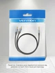 Кабель Vention 3.5 мм - 2 RCA 10 м Hi-Fi бавовняне обплетення Сірий (BCNBL) - зображення 13