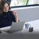 Зарядное устройство Ugreen Nexode S 3xUSB-C + USB-A 100W GaN PD3.0 QC4+ PPS Темно-серый (35043) - изображение 2