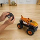 Машинка на радиоуправлении Тигровая акула Hot Wheels Monster Trucks RC HW Tiger Shark 1 24 HNV03 - изображение 4