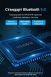 Bluetooth-адаптер Vention 5.0 RTL8761B 20 м, до 7 устройств Белый (CDSW0) - изображение 3