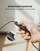 Bluetooth-трансмітер Ugreen CM107 3.5 мм Bluetooth 5.0 aptX Low Latency, Dual Link, живлення Micro USB Чорний (40761) - зображення 8