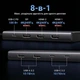 Док-станція Ugreen CM639 8-в-1 USB-C 2xHDMI DisplayPort 2xUSB-A/2xUSB-C 3.2 10 Гбіт/с PD 100W 4K 60Hz 30 см Сірий (35625) - зображення 8