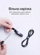 Органайзер кабелів Vention стрічка-липучка нейлонова 1 м 11 мм Чорний (KAABA) - зображення 6
