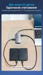 USB-хаб Vention USB-C > 4x USB 3.0 5 Гбіт/с OTG, дод. живлення Micro-B, Алюміній 0.15 м Сірий (TNAHB) - зображення 6