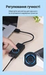 Внешняя звуковая карта Vention USB 2.0 - 3.5 мм 3 порта, регулятор громкости 1 м Black (CDRBF) - изображение 12