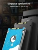 Внешний карман Ugreen CM237 2.5" SATA HDD/SSD USB 3.0 5 Гбит/с, UASP, 6 ТБ, 50 см Черный (60353) - изображение 5