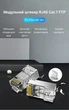 Коннектор Vention Cat.7 FTP RJ45 8P8C 50 шт 50U Gold Plated под жилу 1.5 мм со вставкой Серебристый (IDER0-50) - изображение 2