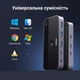 Перемикач USB Ugreen CM687 для 2 ПК на 4 пристрої 3xUSB-A + 1xUSB-C USB 3.0 5 Гбіт/с з пультом Чорний (25098) - зображення 3